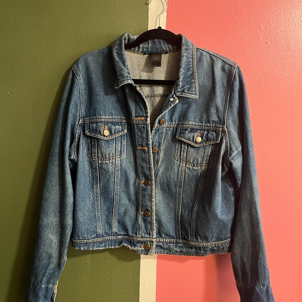 BCBG Blue Denim Jacket
